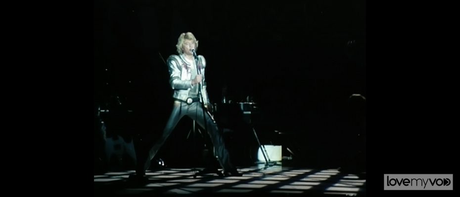 JOHNNY HALLYDAY PAVILLON DE PARIS (1979) de Nano Pucci