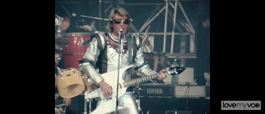 JOHNNY HALLYDAY PAVILLON DE PARIS (1979) de Nano Pucci