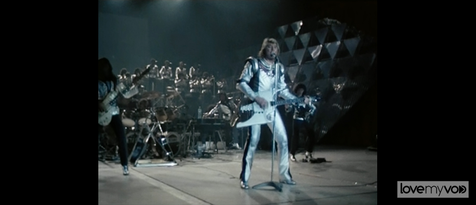 JOHNNY HALLYDAY PAVILLON DE PARIS (1979) de Nano Pucci