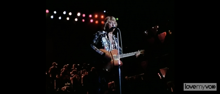 JOHNNY HALLYDAY PAVILLON DE PARIS (1979) de Nano Pucci