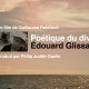 POÉTIQUE DU DIVERS ÉDOUARD GLISSANT (2018) de Guillaume Robillard
